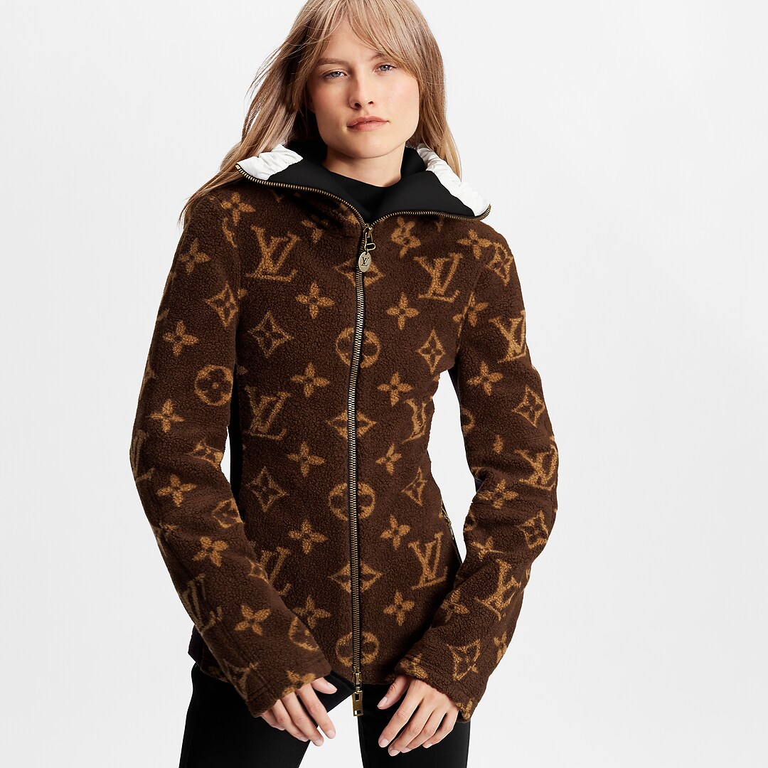 Monogram Fleece Jacket Women ReadytoWear LOUIS VUITTON